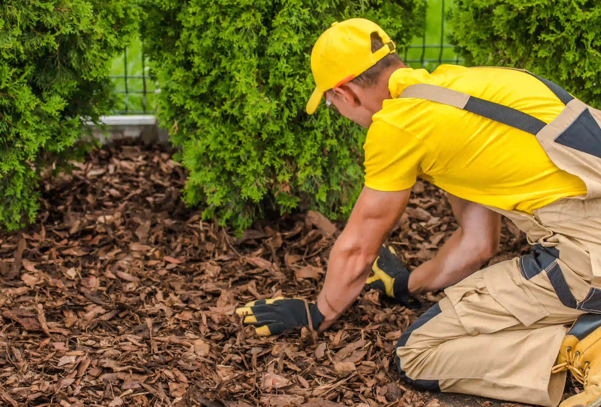 Mulching service — Roldan Landscaping Connecticut